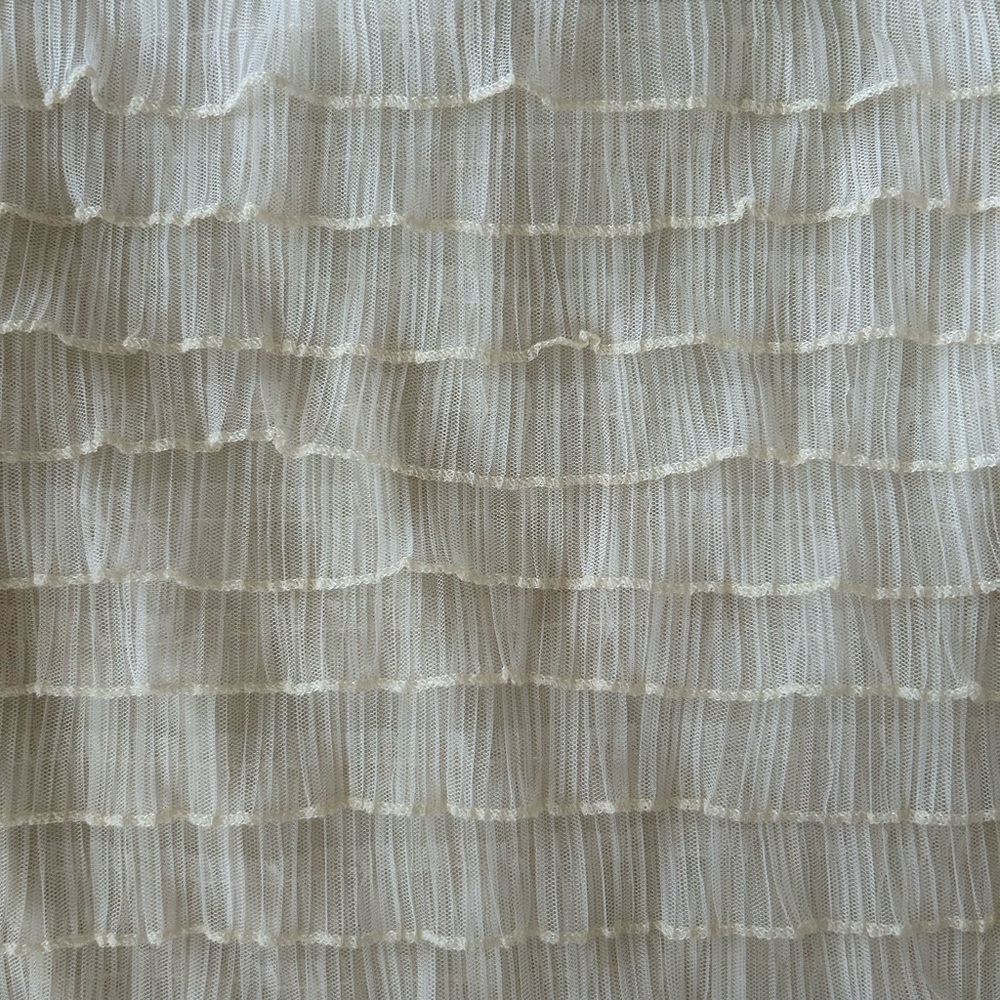 Anthropologie Bow Tier Ruffle Top - Picture 8 of 9